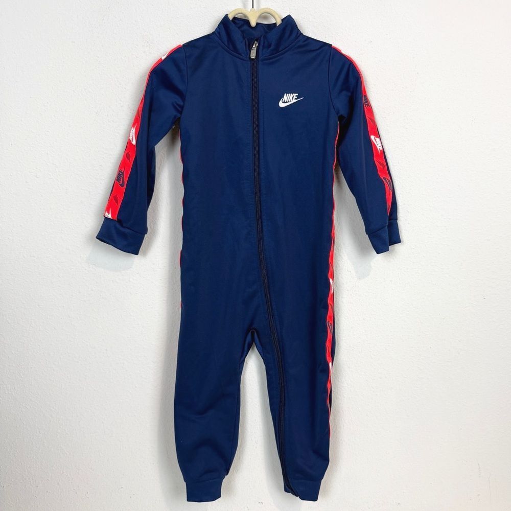 Nike Navy One Piece Coverall 24mos